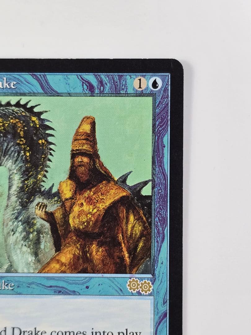 MTG 《金粉のドレイク/Gilded Drake》[USG]