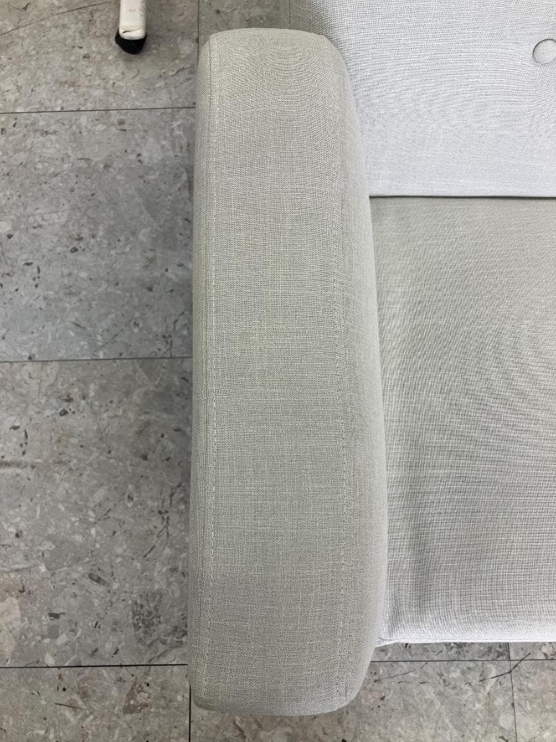 LOWYA 2人掛けソファ リクライニング アイボリー