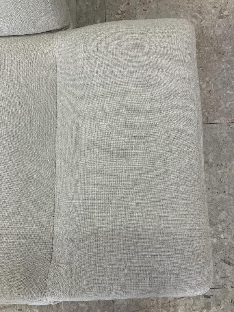 LOWYA 2人掛けソファ リクライニング アイボリー