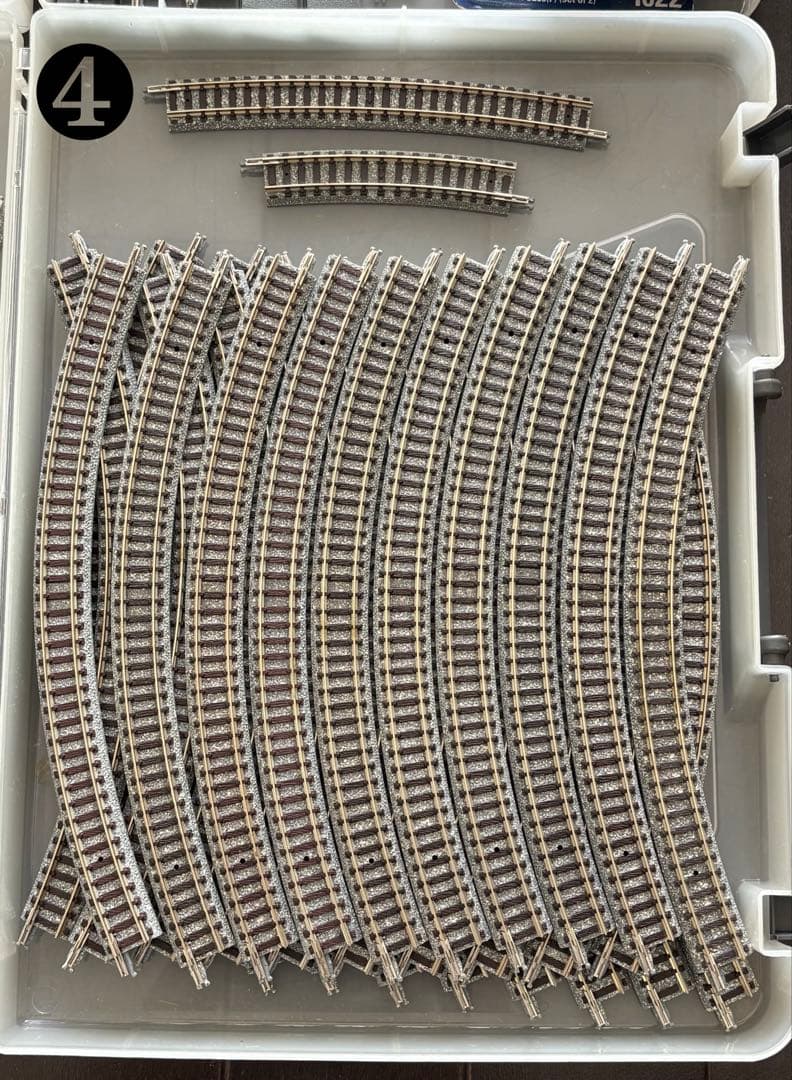 Nゲージレール 106本+他パーツ詰合せ トミックス ファイントラック