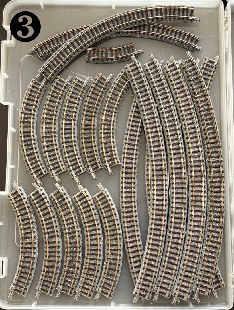 Nゲージレール 106本+他パーツ詰合せ トミックス ファイントラック