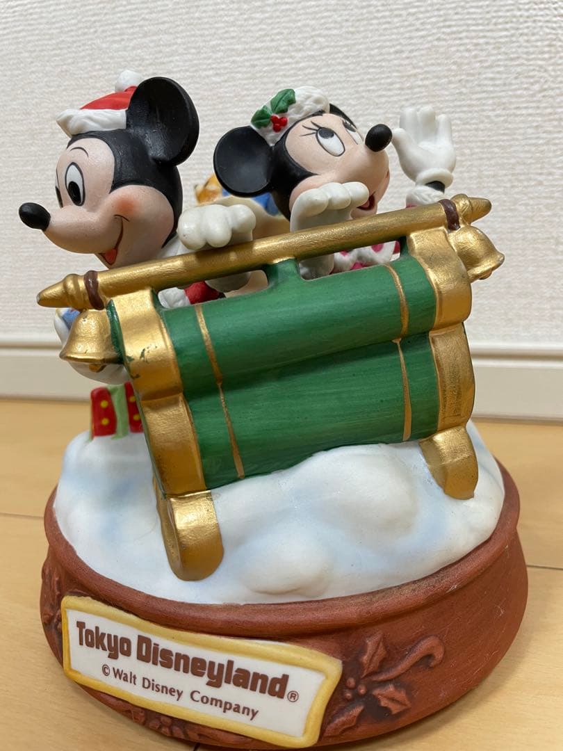 ディズニー ミッキー ミニー クリスマス　オルゴール　Disney