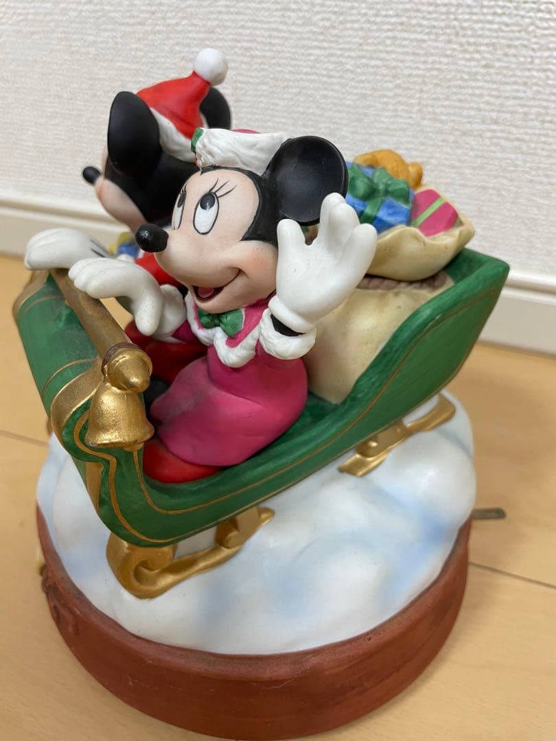 ディズニー ミッキー ミニー クリスマス　オルゴール　Disney