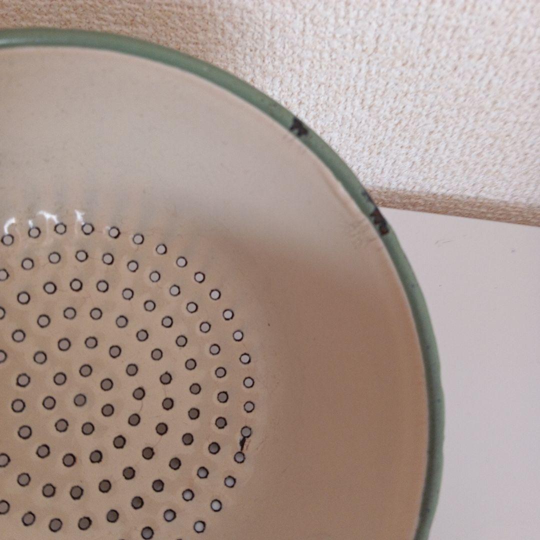 ホーロー　フィネル　コクムス　コランダー　チューリップ　フォンデュ鍋　3点セット