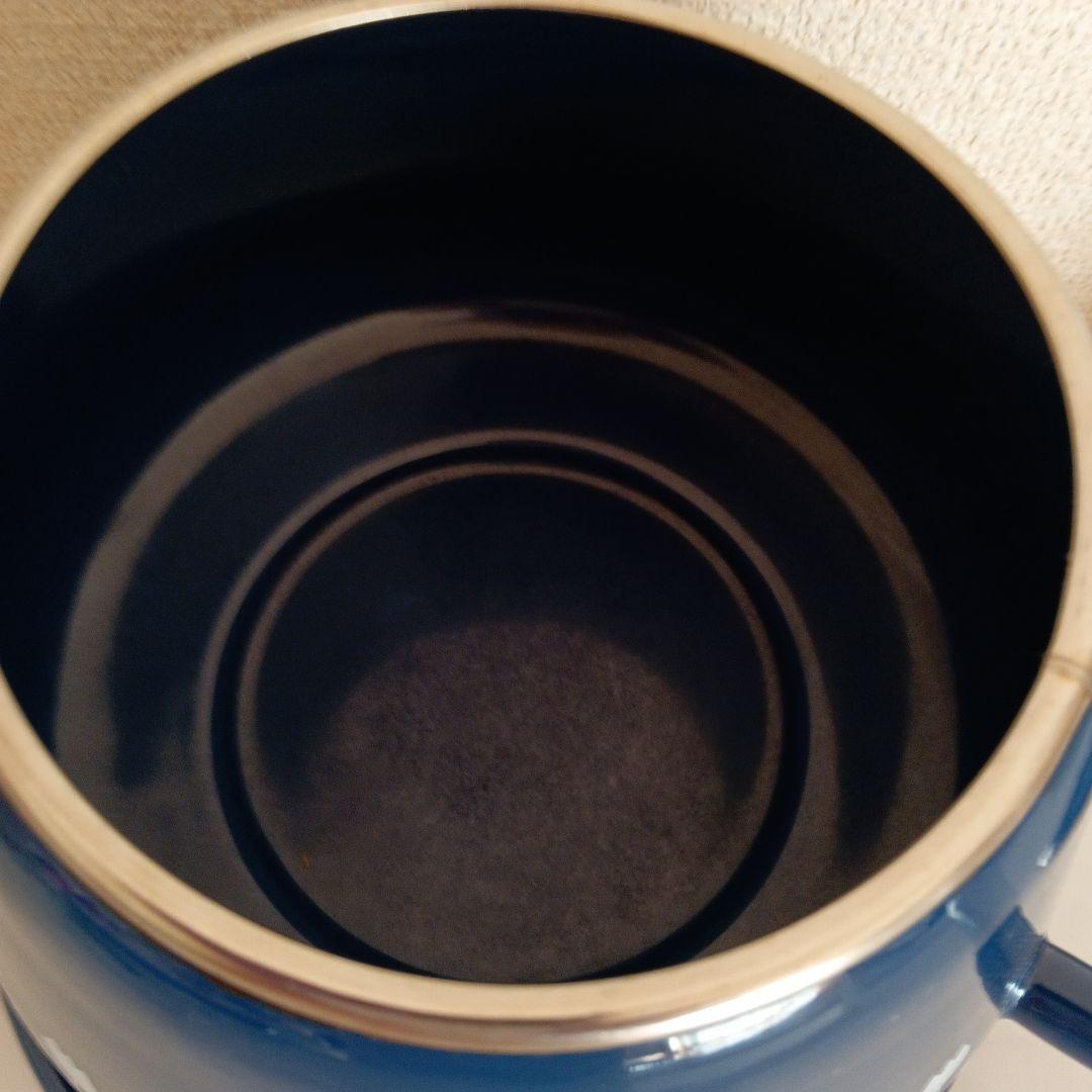 ホーロー　フィネル　コクムス　コランダー　チューリップ　フォンデュ鍋　3点セット