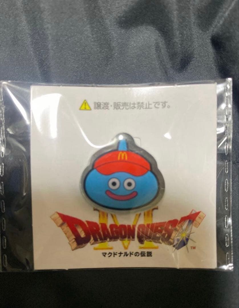 カ*ウ様 マクドナルド ドラクエコラボ スライム ピンバッチ 限定品