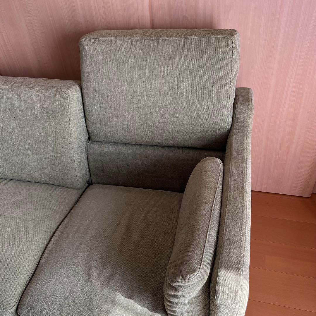 estic 3人掛けソファ オットマンセット 日本製