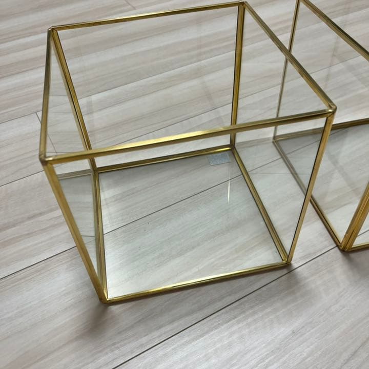キューブガラスS 2個セット