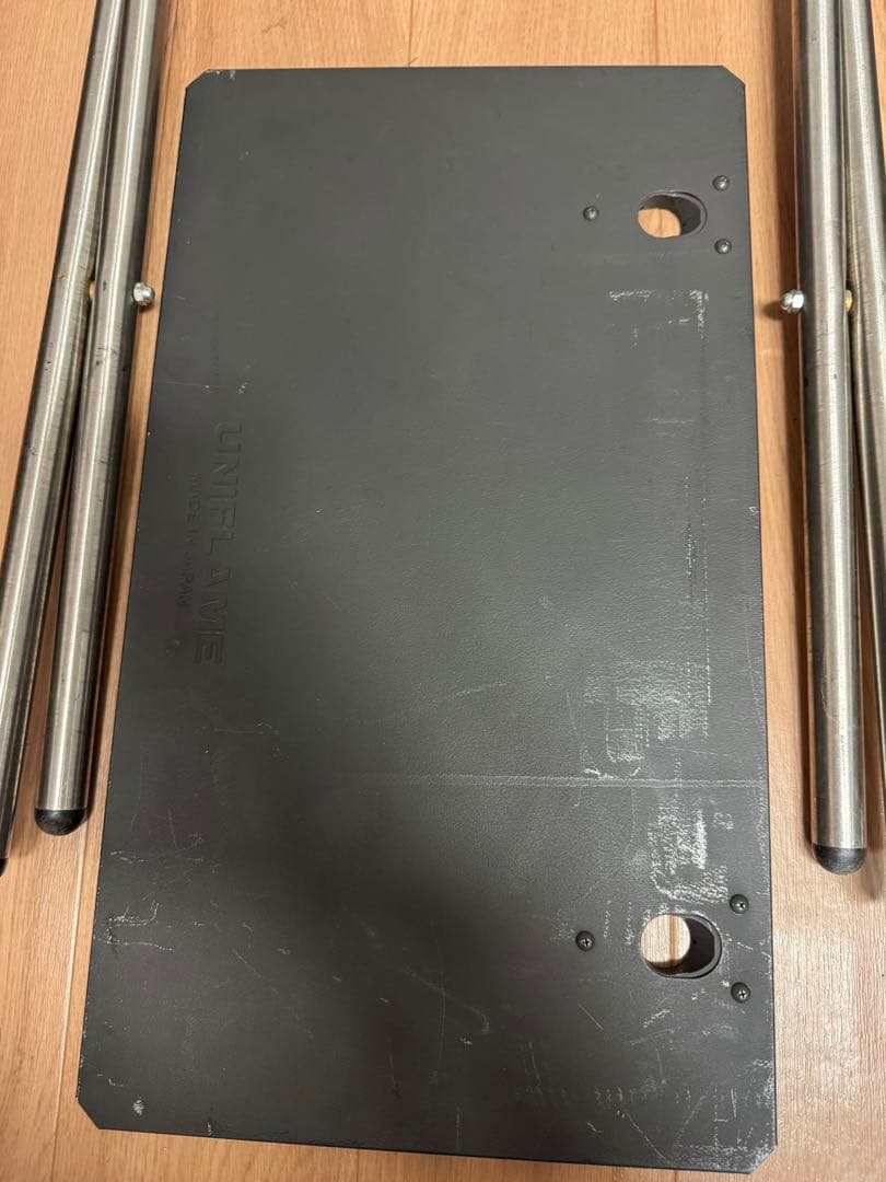 【値下げ】ユニフレーム　焚き火テーブル　カスタム