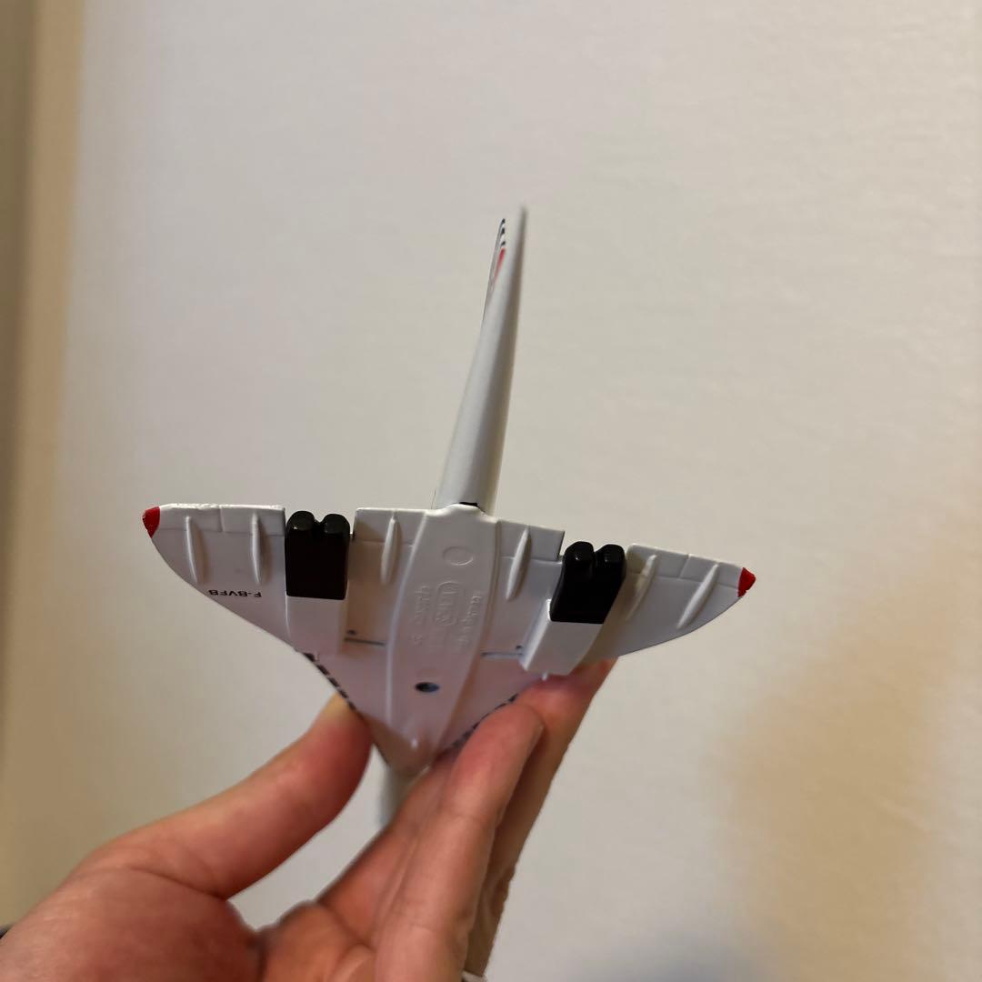 金属製エールフランス·コンコルドメタル絶版モデル1/250/ドイツSCHABAK