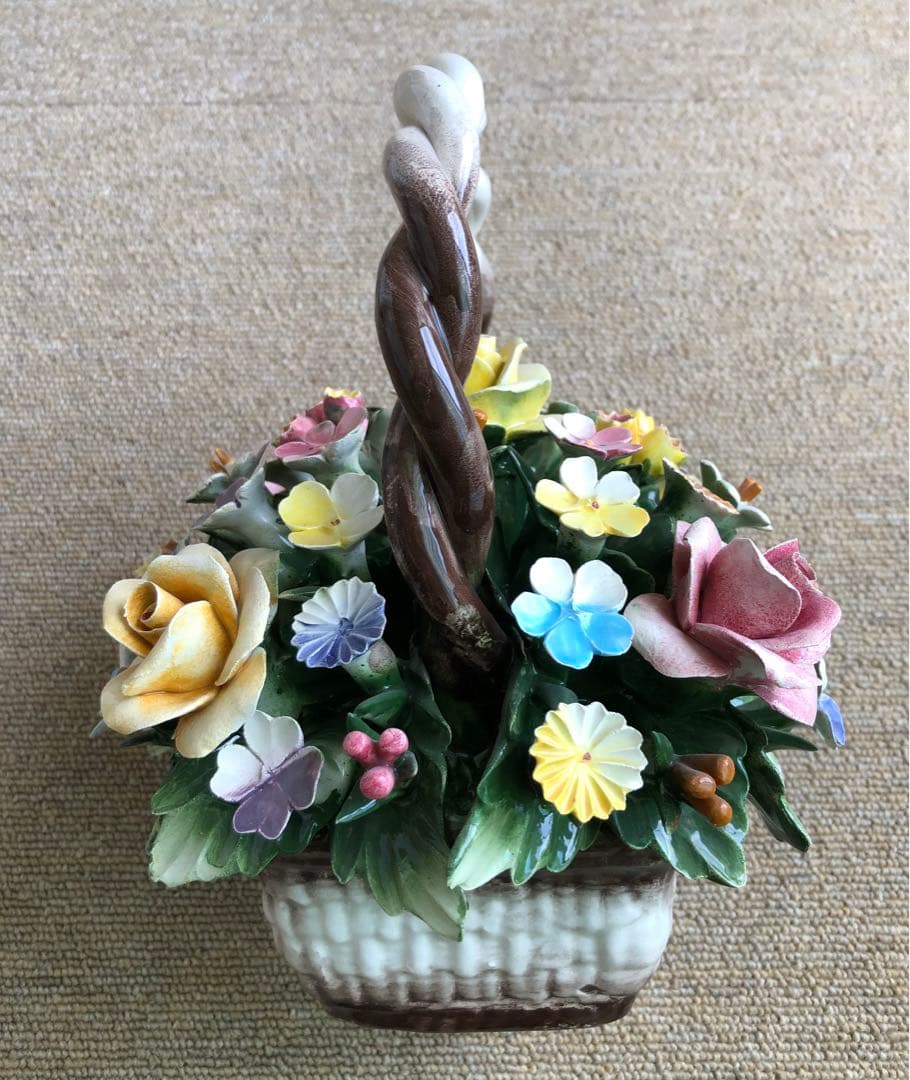 カポディモンテ 陶花　イタリア製