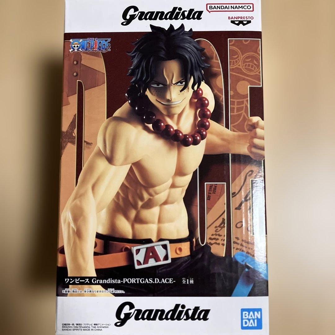 ワンピース Grandista PORTGAS.D.ACE エース フィギュア - メルカリ