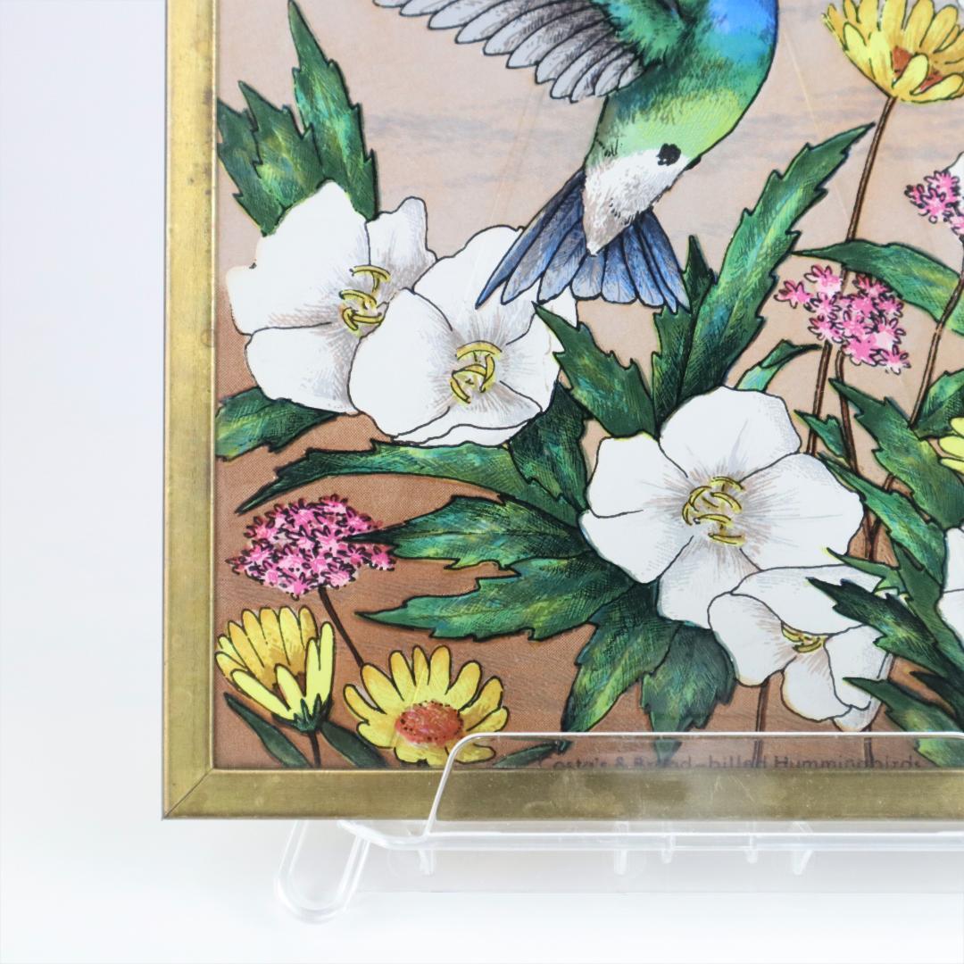 カナダ トロント社製 ステンドグラス サンキャッチャー ハチドリ