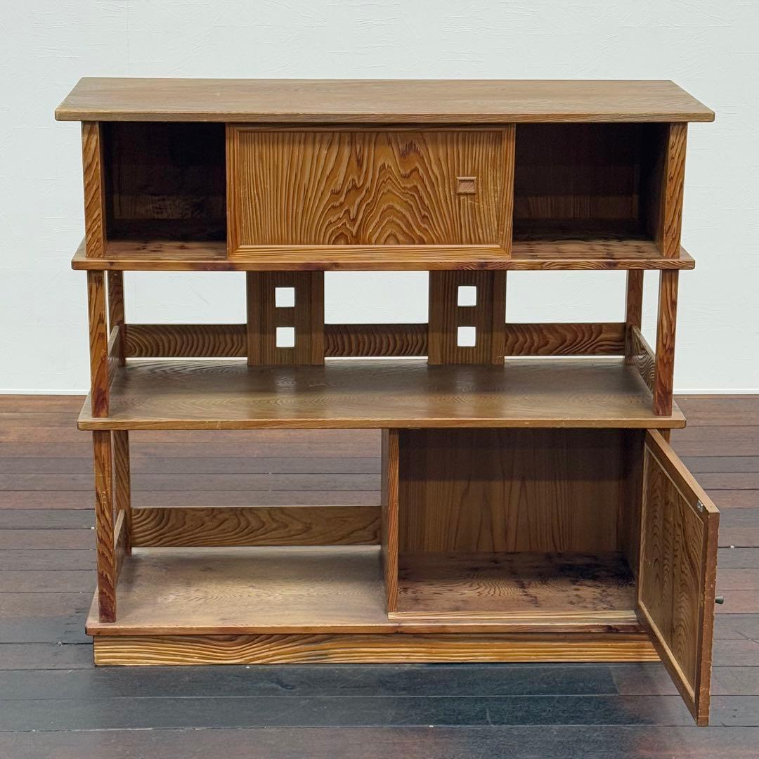 H21K15 屋久杉 茶棚 サイドボード