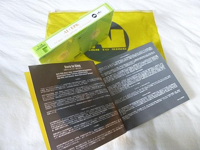 ■激レア！AI（アイ）Cry, just Cry プロモCD＋VHSビデオセット