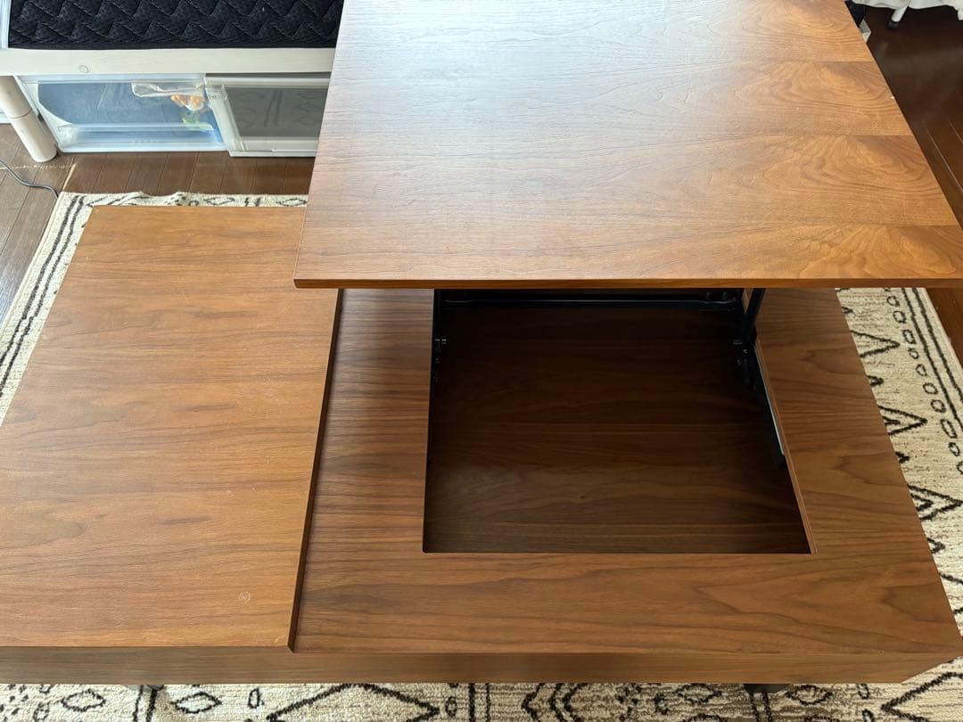 ローテーブル　昇降式　昇降型