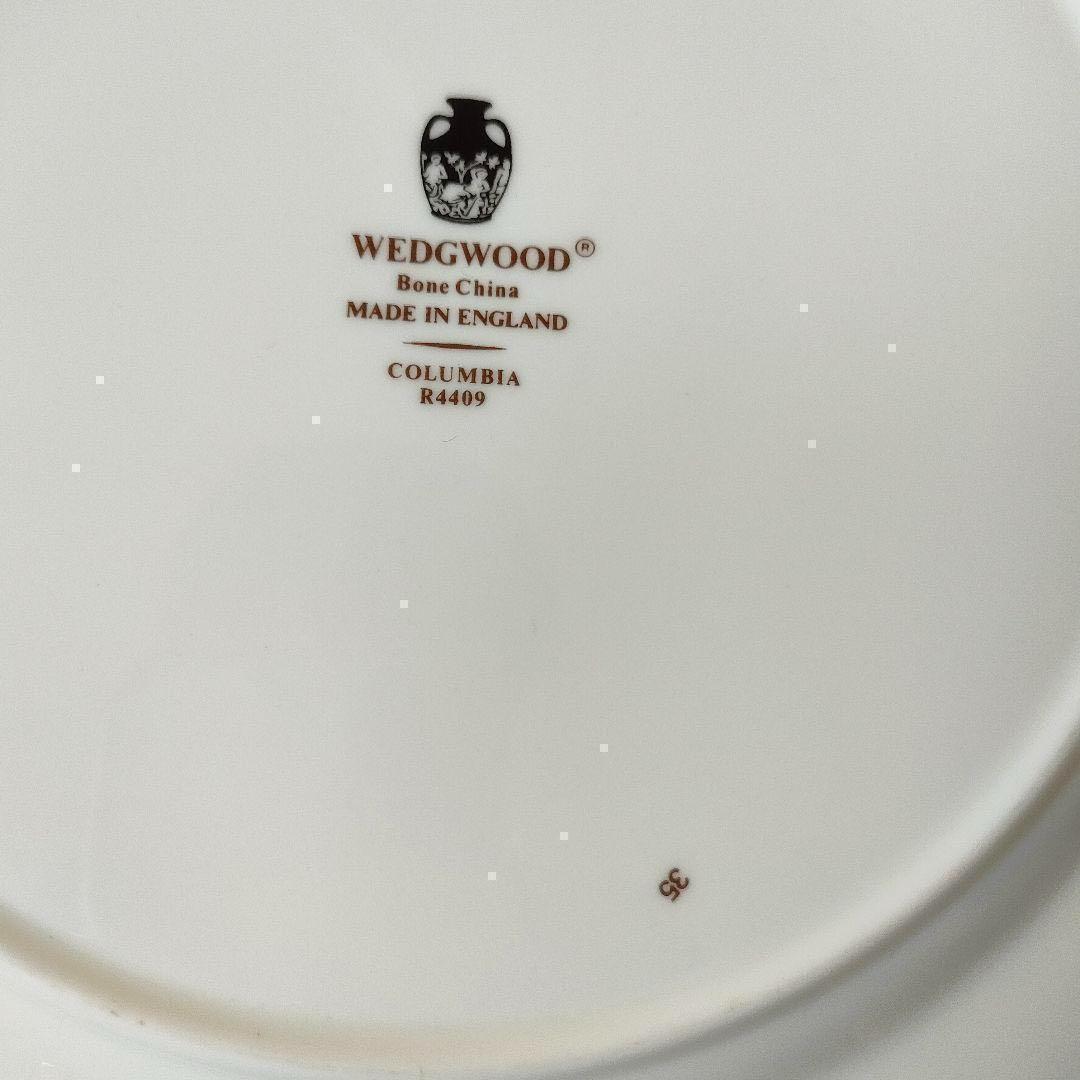 ウェッジウッド ディナープレート セージグリーン フロレンティーン 美品 黒壺