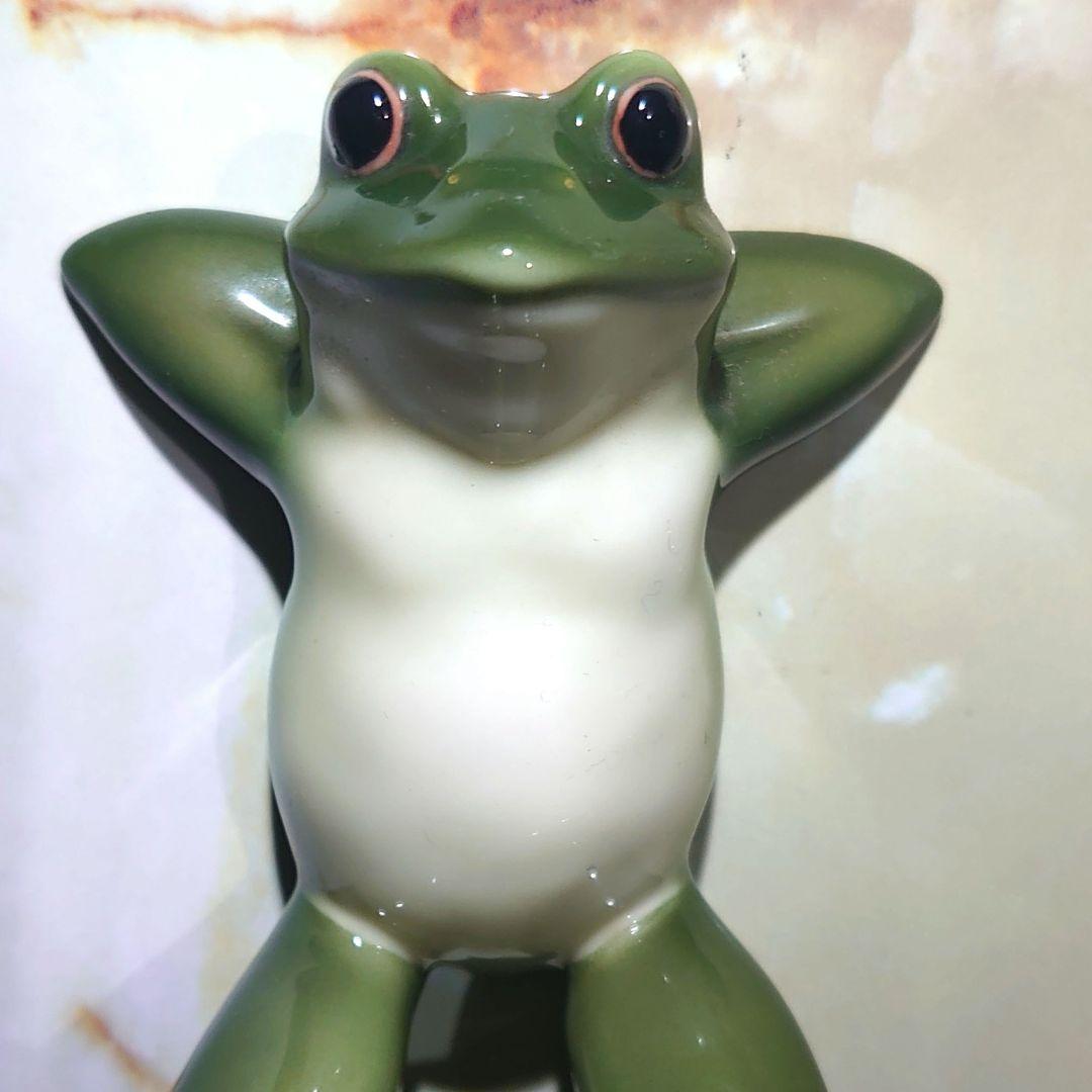 《FRANZ》フランツコレクション・蛙・置物
