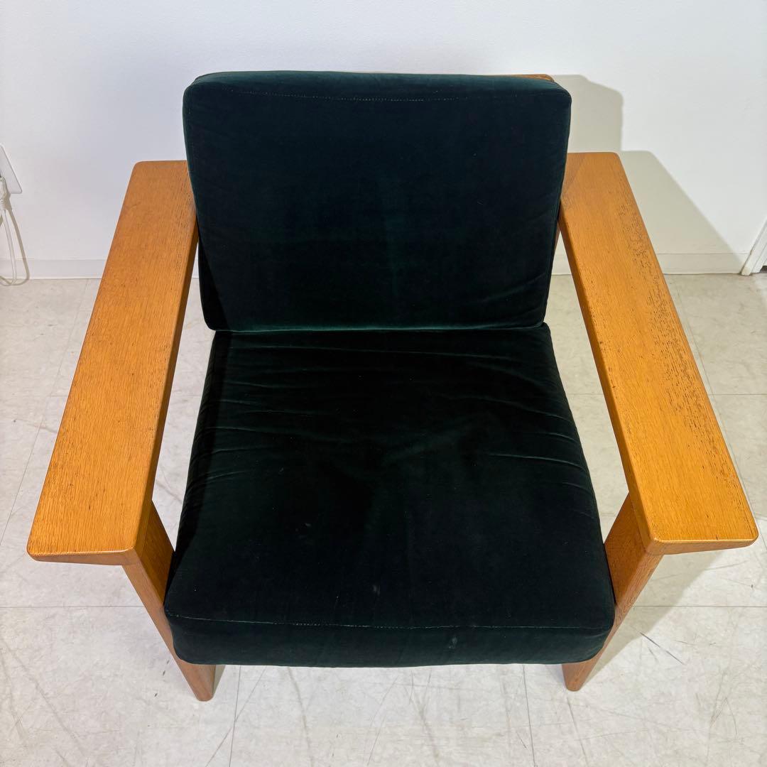 コスガ　セット　ダイニングセット　1人用ソファ　ベロアソファ　ガラステーブル