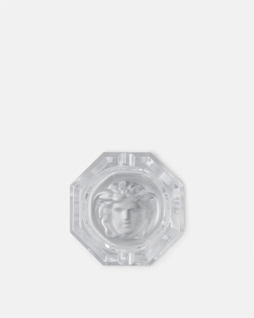 VERSACE（ヴェルサーチ） メデューサ ガラス灰皿／アッシュトレイ