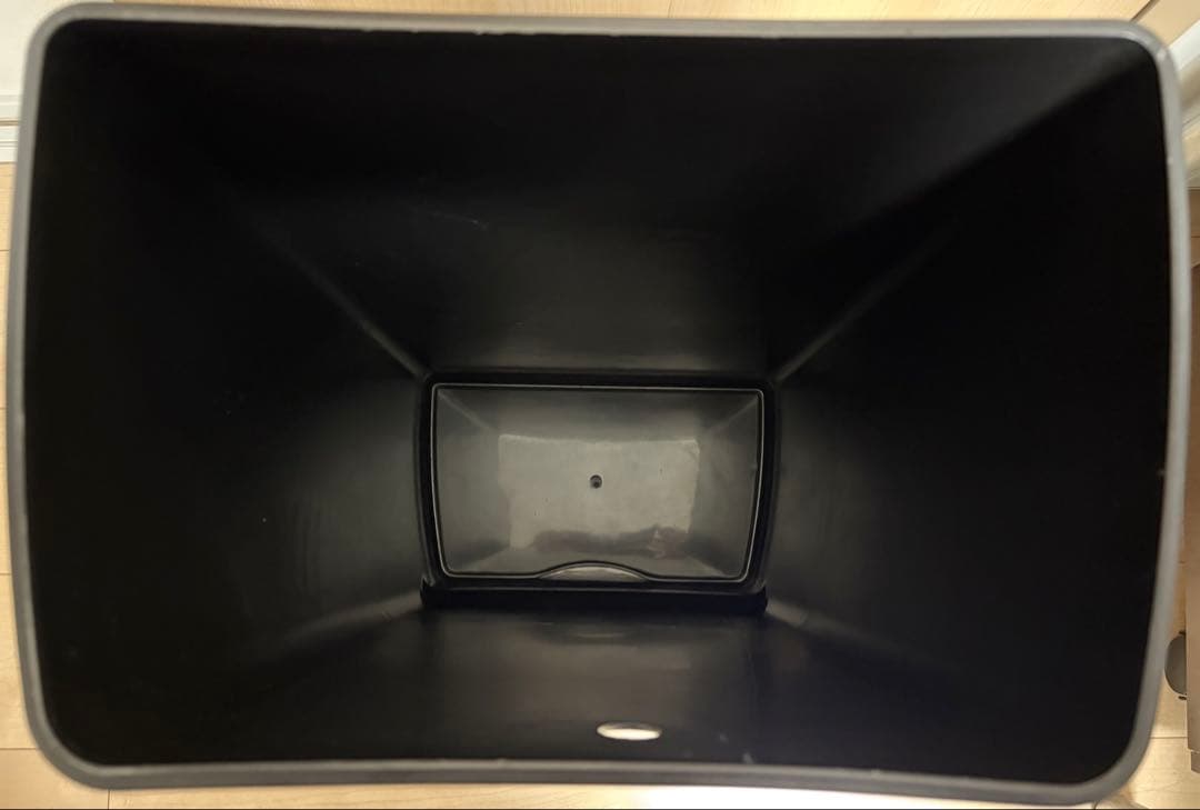 simplehuman ステンレス ゴミ箱 38L ソフトクローズ ロック機能付