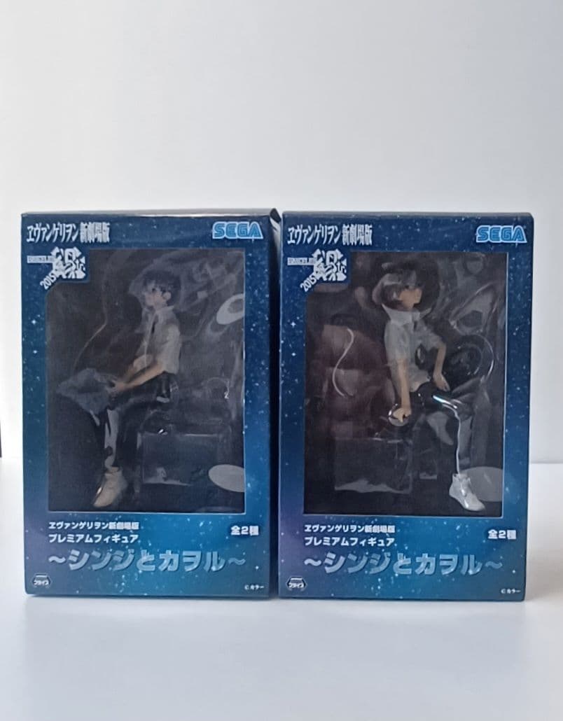 エヴァンゲリオン新劇場版プレミアムフィギュア シンジとカヲル セット