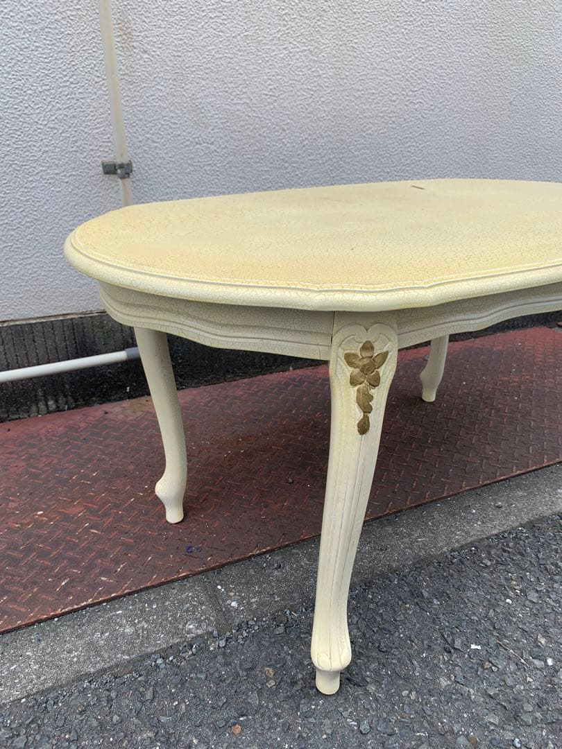 最終　アンティーク　ロココ調　センターテーブル　ローテーブル　テーブル