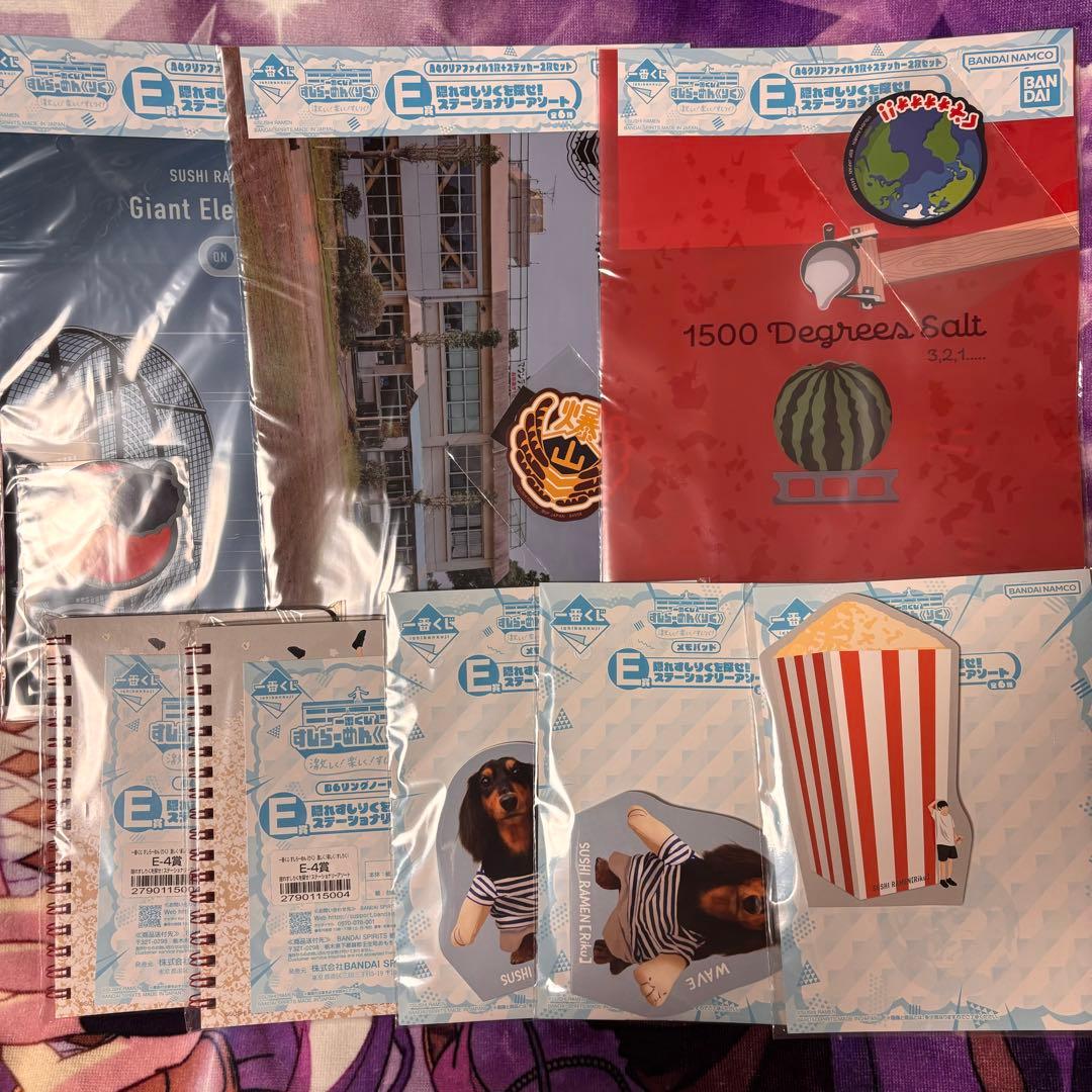 すしらーめん　りく　一番くじ　A賞C賞含む　19個セット