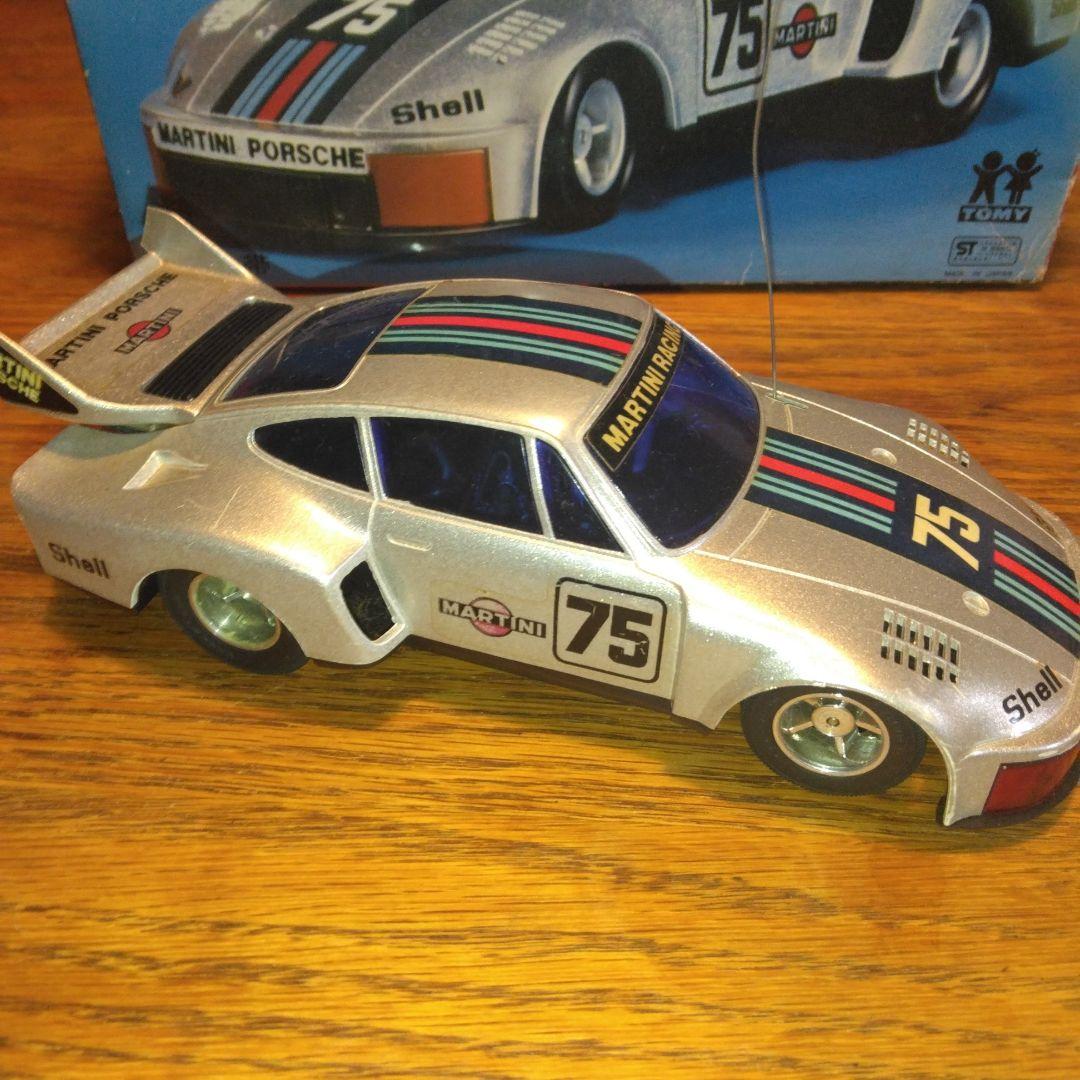 昭和レトロ ジャンク品 トミー ポルシェ935 ラジコンカー 1/24