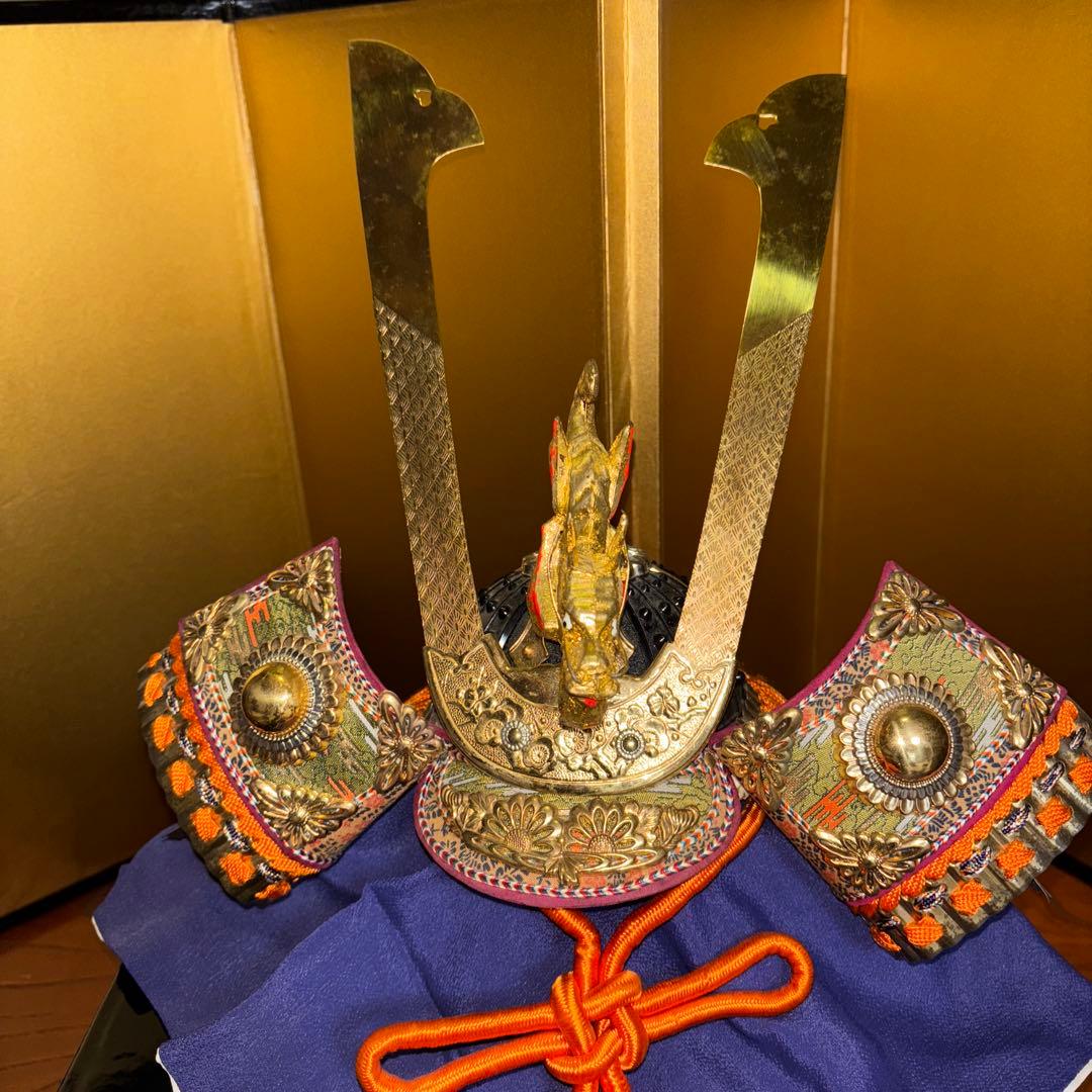 再値下げ 昭和レトロ 五月人形 兜 端午の節句 - メルカリ