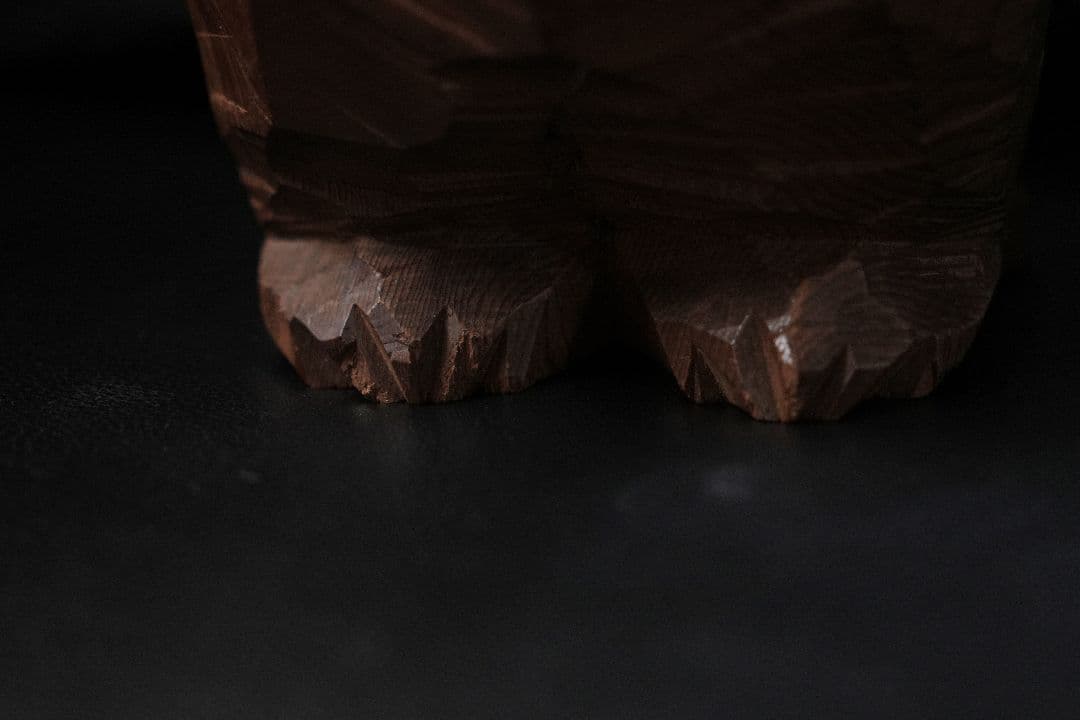 柴崎重行 木彫り熊