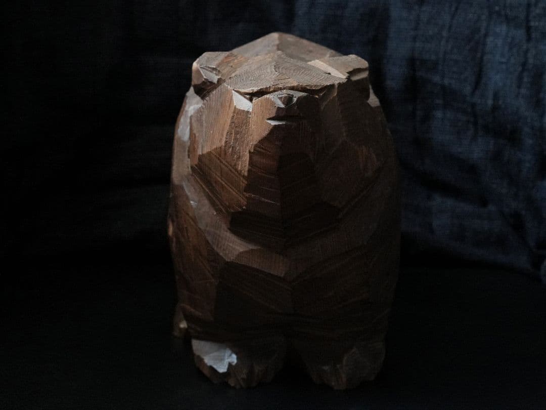 柴崎重行 木彫り熊