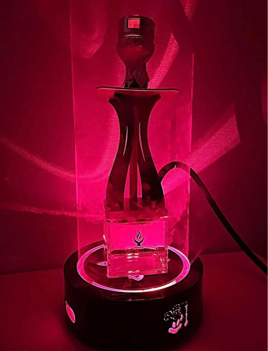 シーシャ シーシャ台　スタンド 台 本体 水タバコ 台座 レッド