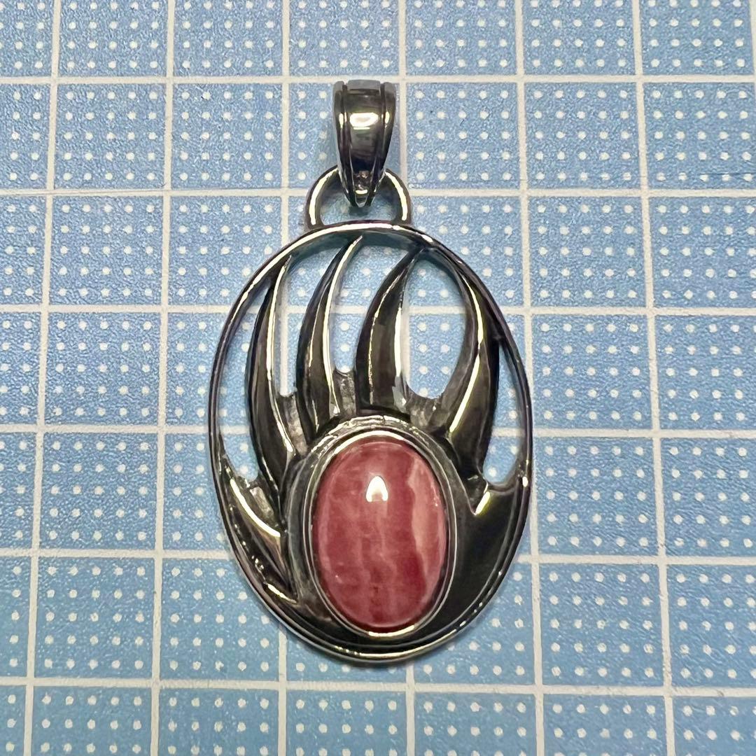 SAAD シルバー925 ロードクロサイト ペンダントトップ