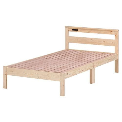 《新品・送料無料》パイン材木製ベッド ブラザー