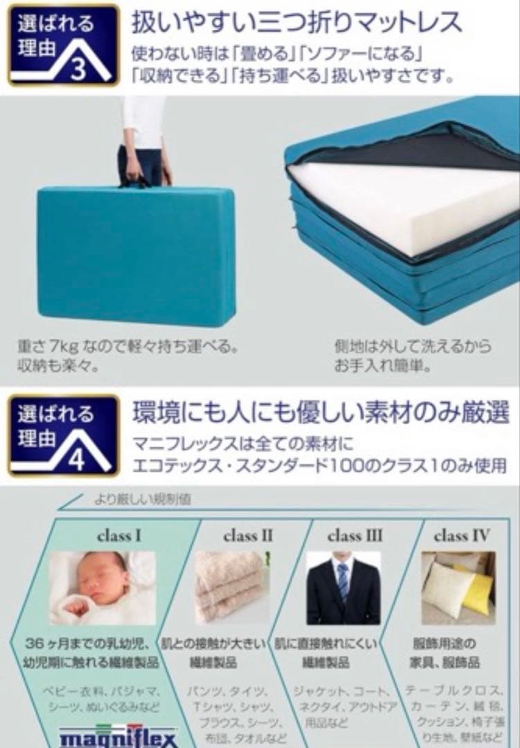 新品 マニフレックス メッシュウィング クイーン マットレス