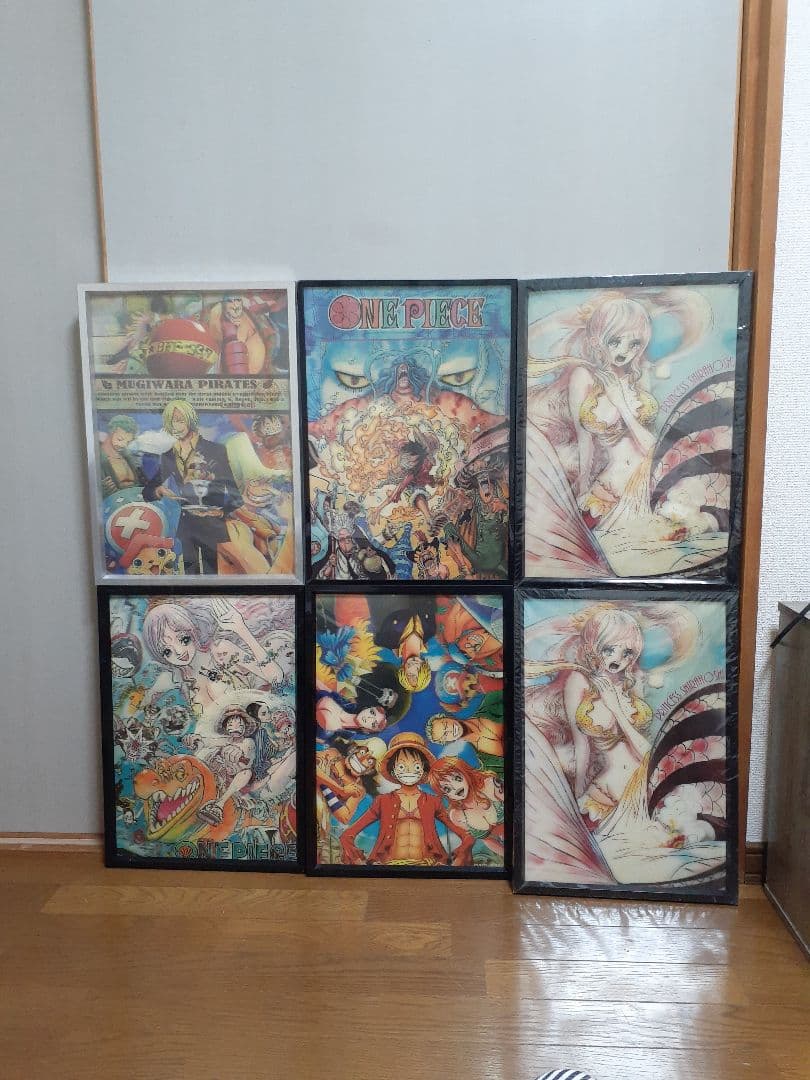 ワンピース3Dポスター 額縁入り バラ売り可 - メルカリ