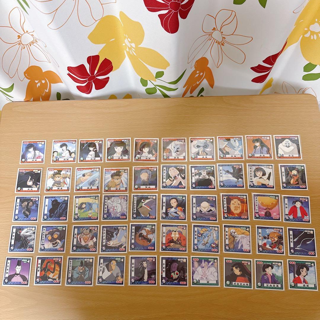 犬夜叉　シール烈伝　第1弾&第2 弾　コンプリートセット　合計243枚のセット