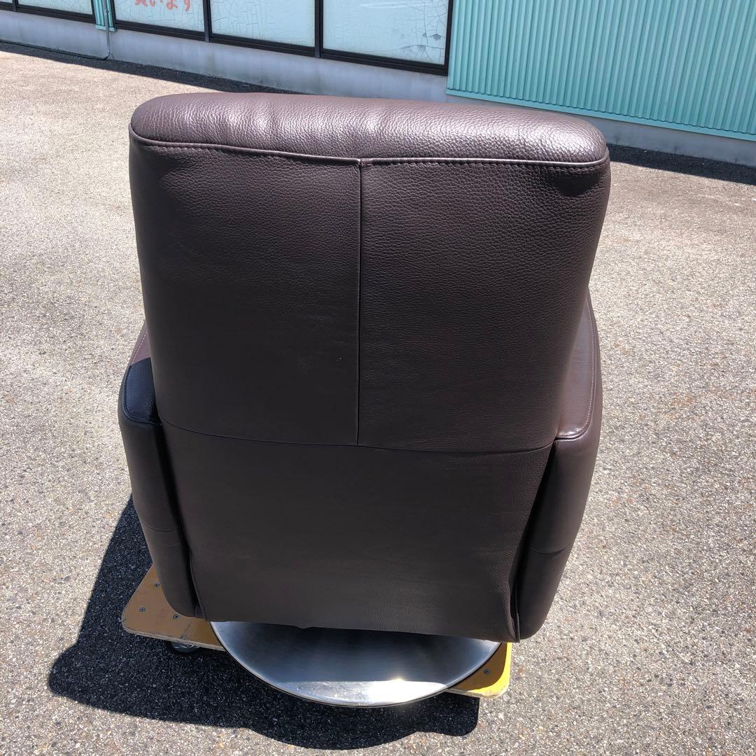 イタルソファ　1人掛ソファ　本革　リクライニング