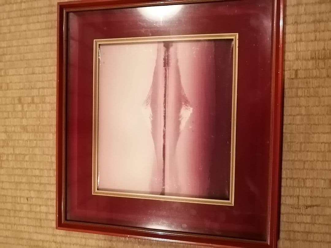 赤富士の掛け軸