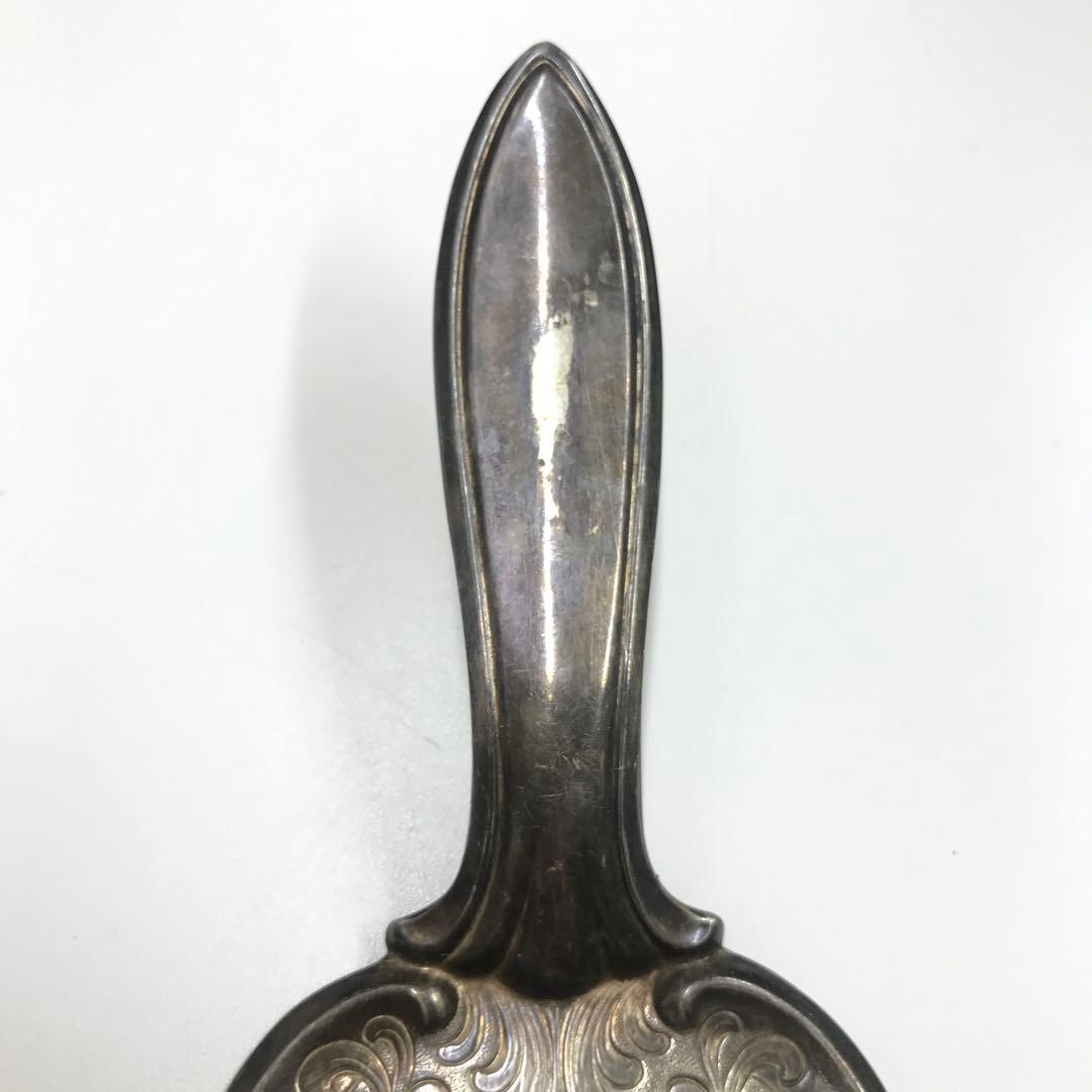 アンティーク ケーキサーバー シルバー 花柄 - メルカリ