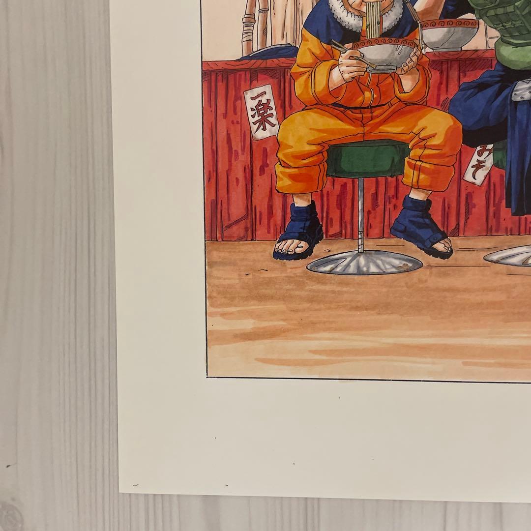 ナルト 複製原画 ナルト、イルカ、一楽【美品】 - メルカリ