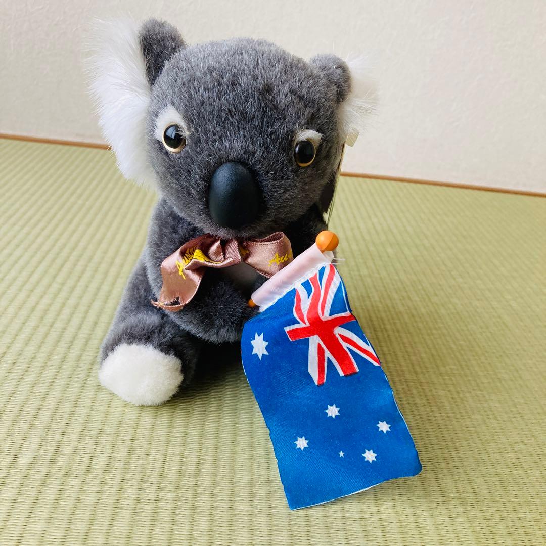 コアラぬいぐるみ オーストラリア国旗 - メルカリ