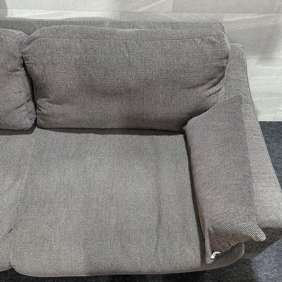 FLANNEL SOFA 3人掛けソファ ANTOS ヘッドレスト付 d2911