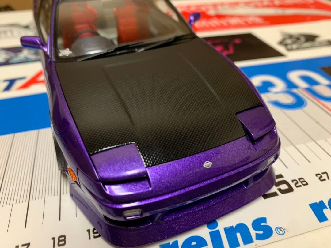 アオシマ　1/24 URAS RPS13 180SX 完成品