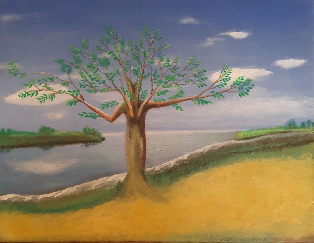 油絵　サイズ:F6