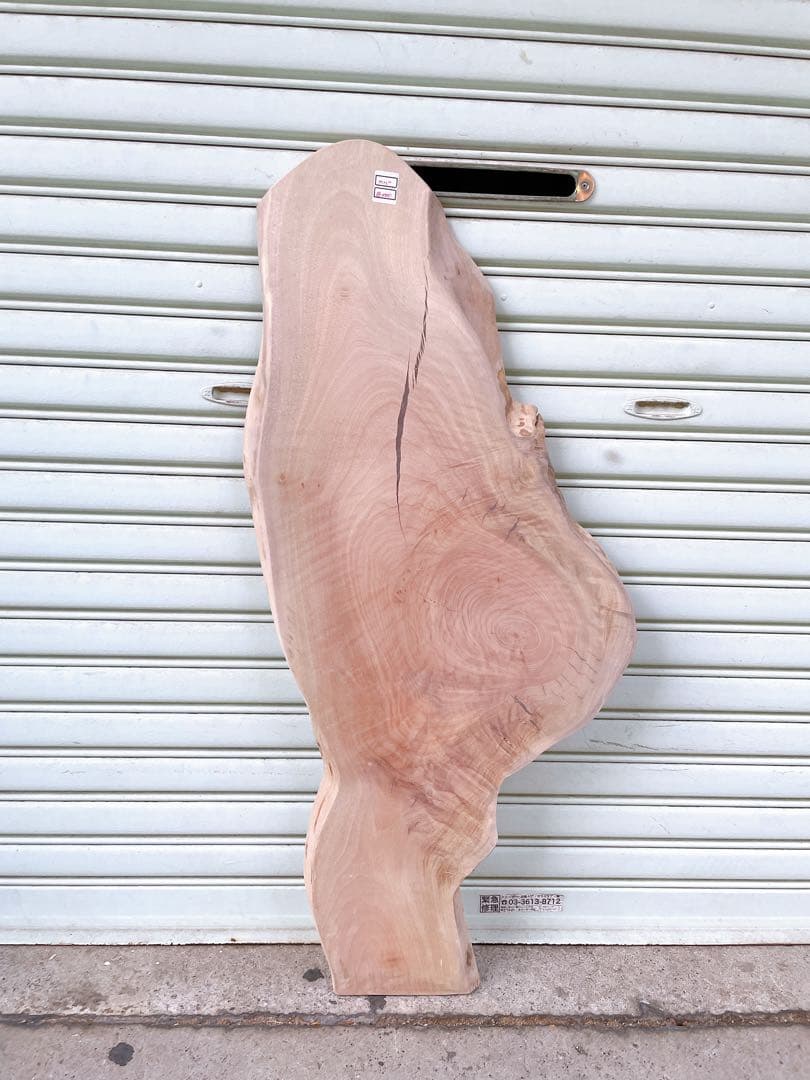 天然　カバ　木材　天板　無垢材　一枚板　テレビ台　ベンチ　カウンターテーブル