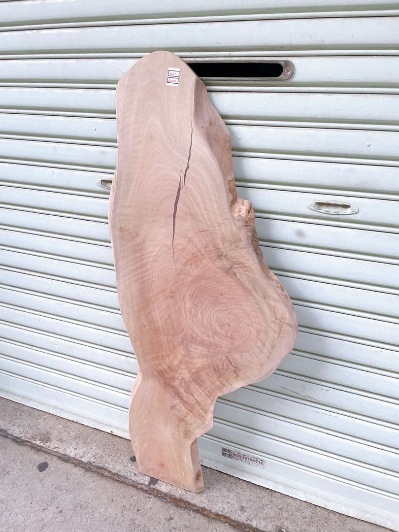 天然　カバ　木材　天板　無垢材　一枚板　テレビ台　ベンチ　カウンターテーブル