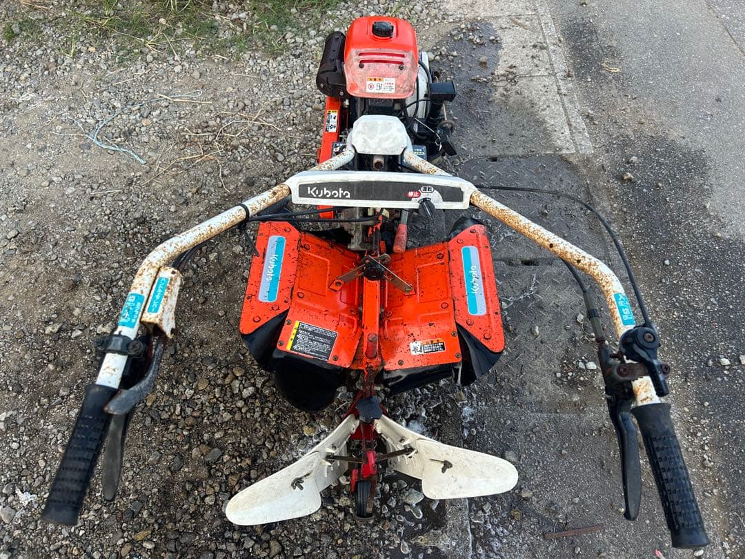 宮崎　クボタ 管理機 TS700W 培土器付 正逆転　耕運機 6.2馬力　畝立て