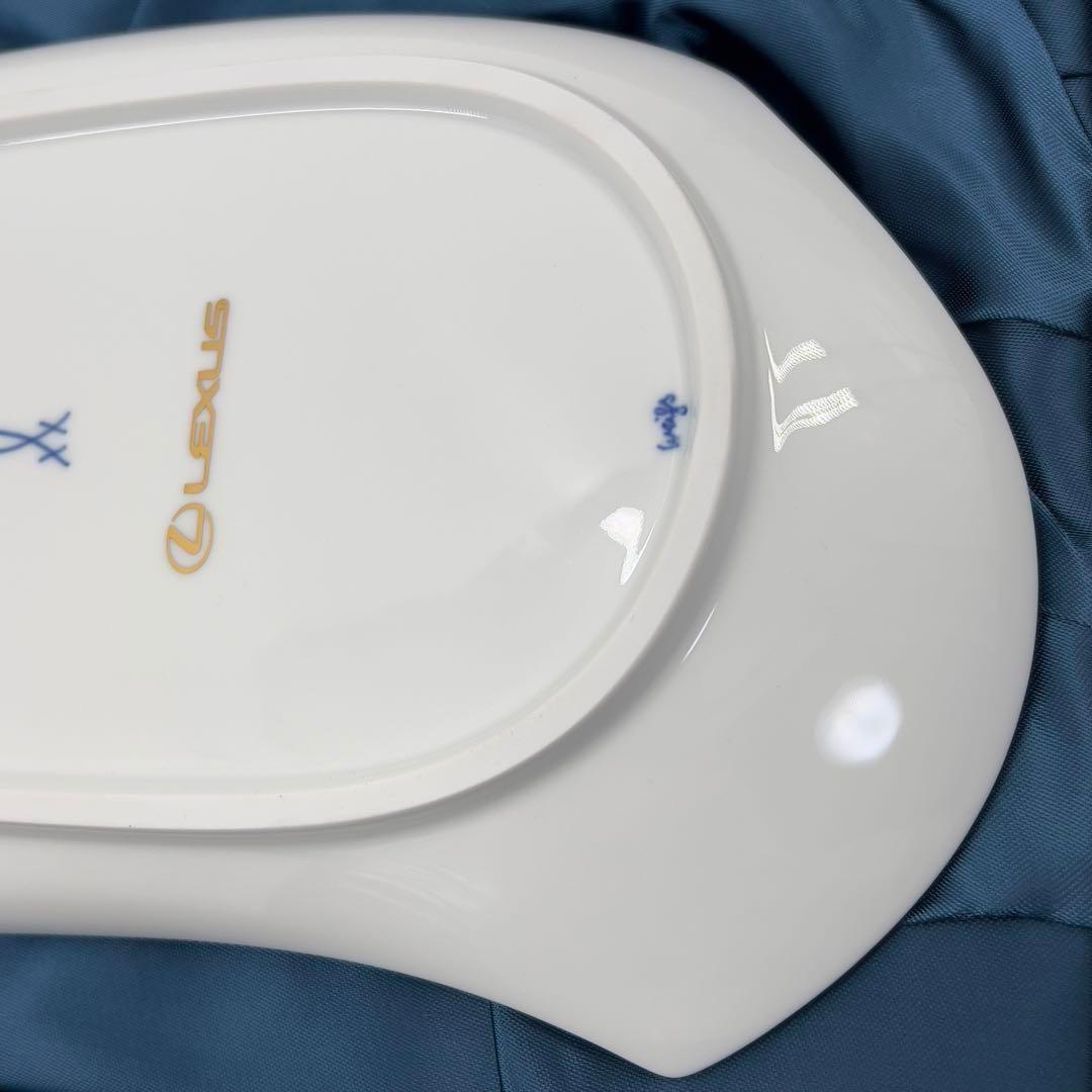 Meissen マイセン レクサス LS 成約記念 大皿 食器 磁器 ホワイト